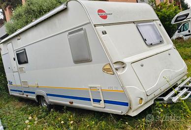 Burstner fun 495 tk 6 posti 2004 leggera 920 kg
