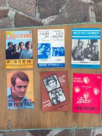 spartiti musicali anni 60 