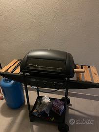 Barbecue a gas