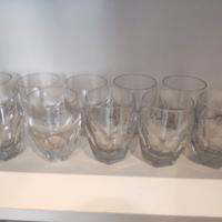 set bicchieri cristallo