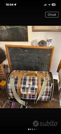 Borsa vintage per cani o gatti