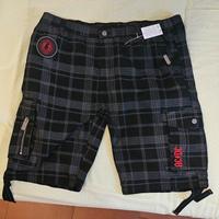 pantaloni corti AC DC bermuda XXL