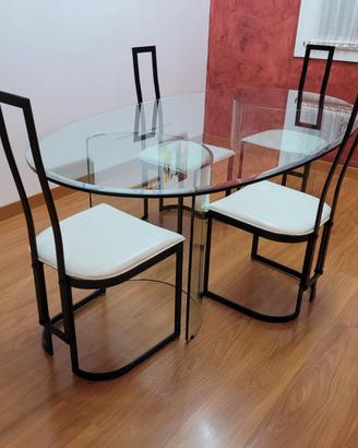 4 sedie per soggiorno / cucina (€ 50 / cad.)