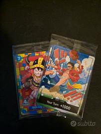 One Piece Don Luffy Zoro + promo 4th anniversary 