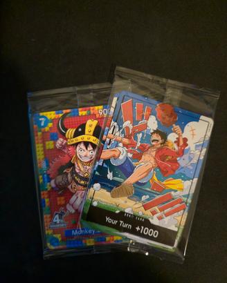 One Piece Don Luffy Zoro + promo 4th anniversary 