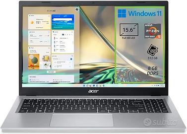 NUOVO Acer Aspire 3 portatile notebook laptop