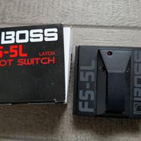 Pedale foot switch Boss FS 5L