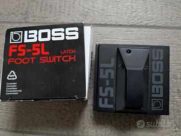 Pedale foot switch Boss FS 5L
