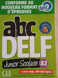libro scuola x esame francese Delf A2 