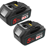 Batteria per Makita18V 5,5 Ah 2 x Exemoro