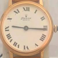 NUOVO Orologio Unisex Regine Oro elettroplaccato 