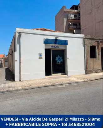 Milazzo Via De Gasperi 21 - 519mq