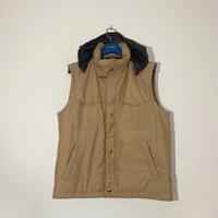 🧥 Gilet Uomo Fay Beige con Cappuccio Richiudibile