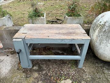 Tavolo banco da falegname fabbro