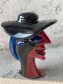 Scultura MURANO TOSO 1950 "P.P." Prova Personale -