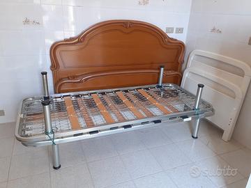 Letto matrimoniale e lettino