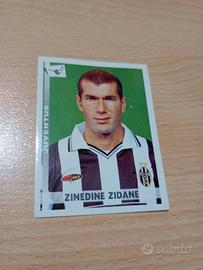 figurina panini Zidane Juventus 2000/01