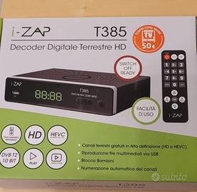 Decoder digitale terrestre i-ZAP T385