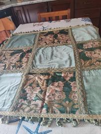 tappeto tavolo classico verde 