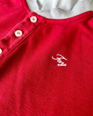 Polo bambino maniche corte rossa tg 8 Fay Junior