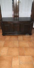 Cassapanca in legno massello