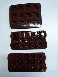 Stampi in silicone cucina, gesso, cioccolato