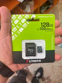 Scheda di memoria Kingston micro SD 128 gigabyte