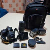 Nikon D3100 e accessori