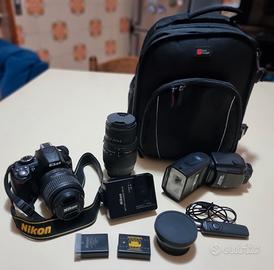 Nikon D3100 e accessori