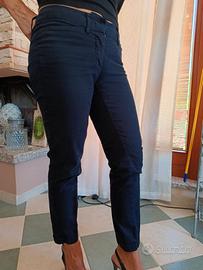 pantalone slim donna 