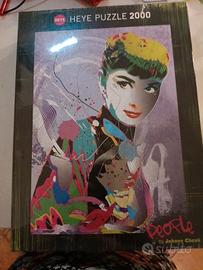 Puzzle Heye raffigurante Audrey Hepburn giocattolo