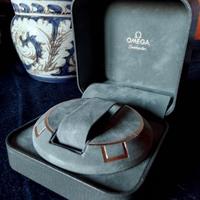 Scatola Omega Seamaster. Vintage anni 80