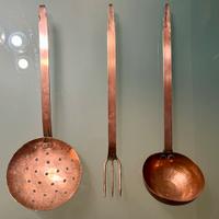 3 Utensili da Cucina in Rame