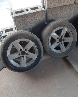Quattro cerchi in lega 16 pollici per SLK r171