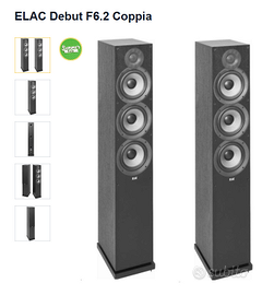 Casse acustiche ELAC Debut 2.0 Modello DF62-BK
