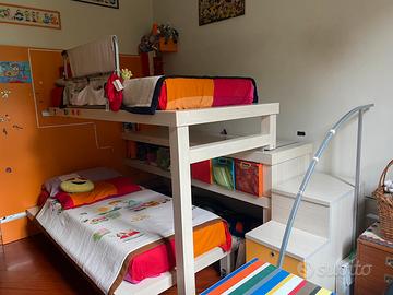 Letto  castello Tiramolla Tumidei