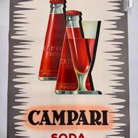 Manifesto pubblicitario Campari Soda