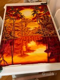 Tela cubana parsaggio tropicale