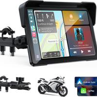 Schermo Carplay per Moto 7 Pollici Doppio Bluetoot