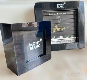 Pubblicità vetrina Mont Blanc