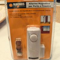 Allarme porte finestre magnetico 4 pezzi.
