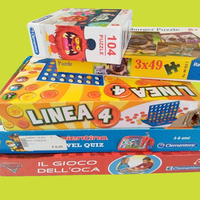 Lotto di giochi Clementoni e Ravensburger