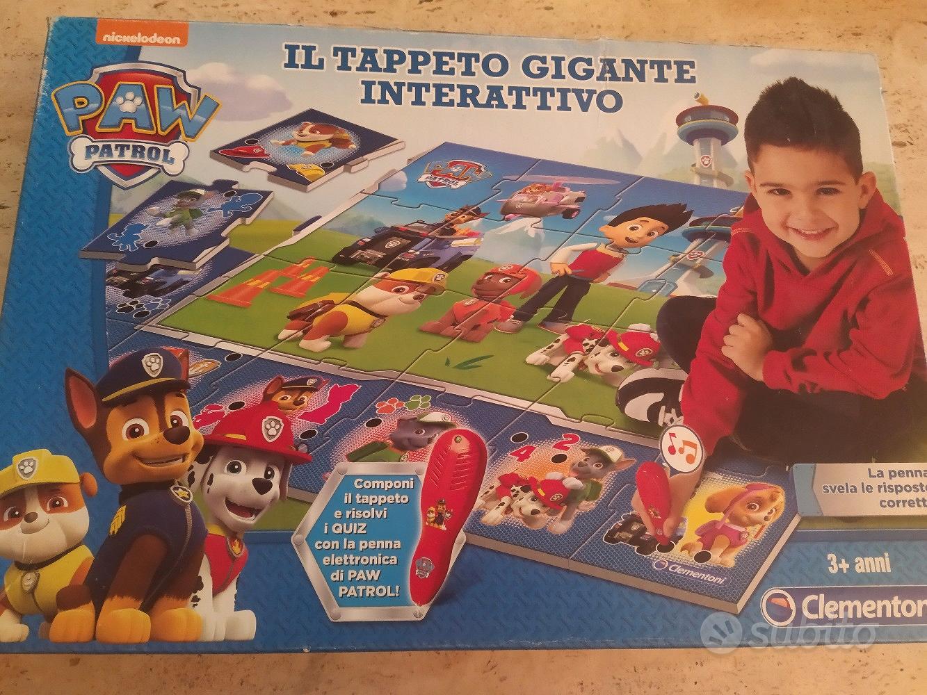 Paw Patrol - Il Tappeto gigante interattivo – Clementoni