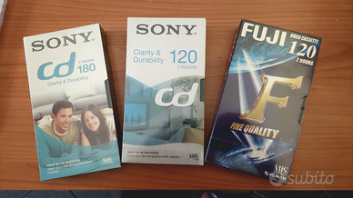 VHS VERGINI 120/180 min