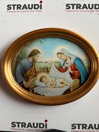 Quadro icona Sacra Famiglia religione 