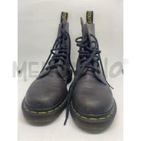 ANFIBI DONNA GRIGI PELLE DR MARTENS