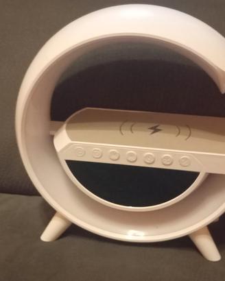 Lampada LED con ricarica wireless