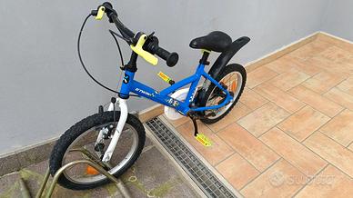 Bici B'Twin 16 pollici (Decathlon).
