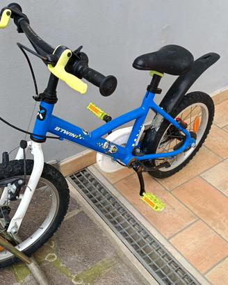 Bici B'Twin 16 pollici (Decathlon).