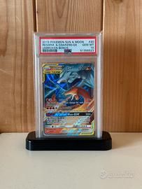 Pokémon Reshiram & Charizard GX 20/214 psa 10 eng
